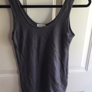 Silence + Noise Anthropologie Tank S Gray